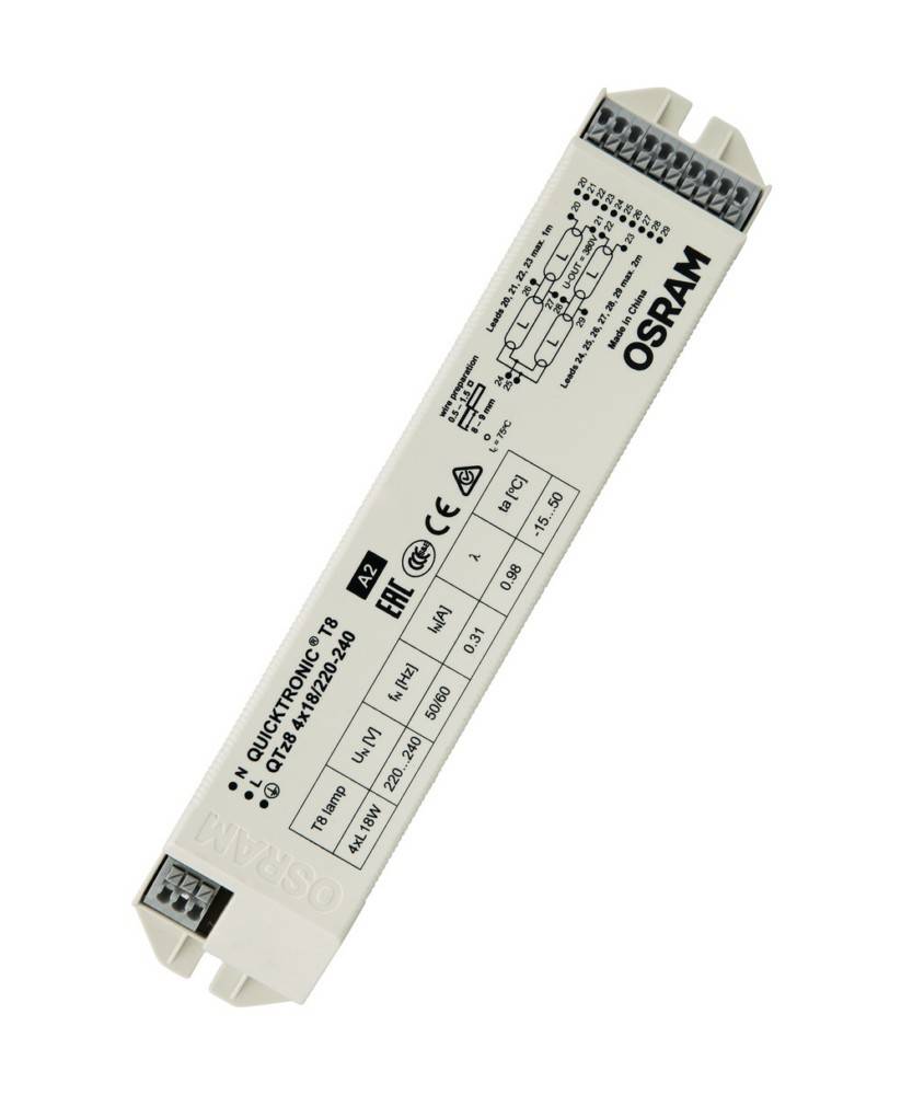 OSRAM BETRIEBSGERÄTE EVG QTz8 4X18