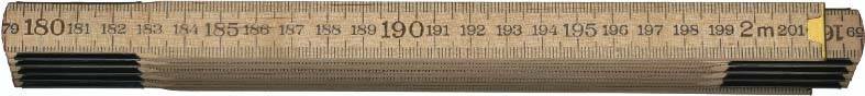 10 Stk. Hultafors Holzgliedermassstab 590-2-10 1%