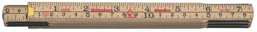 10 Stk. Hultafors Holzgliedermassstab 61-1-6