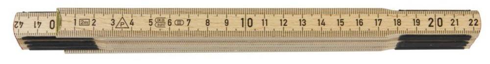 10 Stk. Hultafors Gliedermassstab P610N