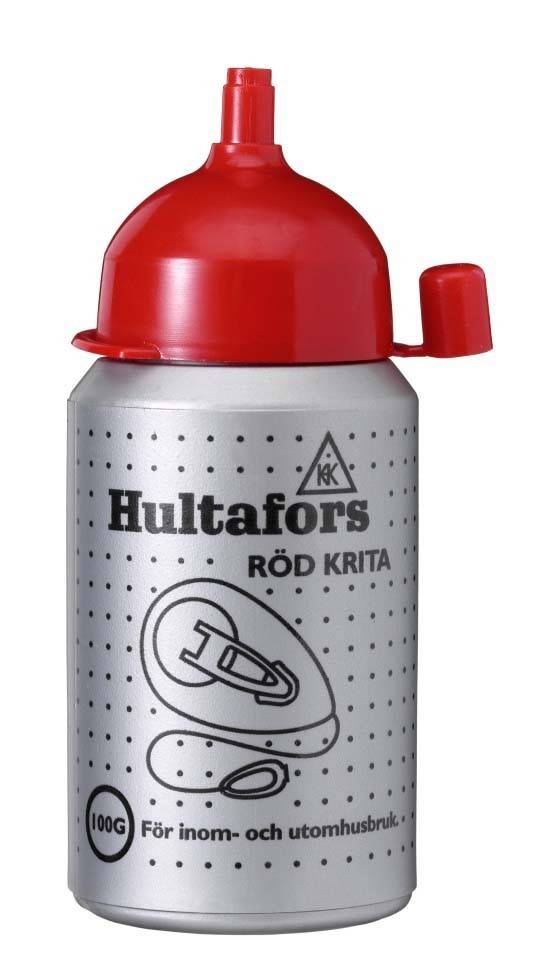 Hultafors Schlagschnurkreide ROT 100