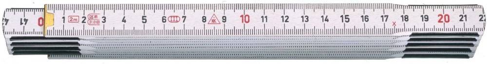 10 Stk. Hultafors Gliedermassstab T59-2-10W