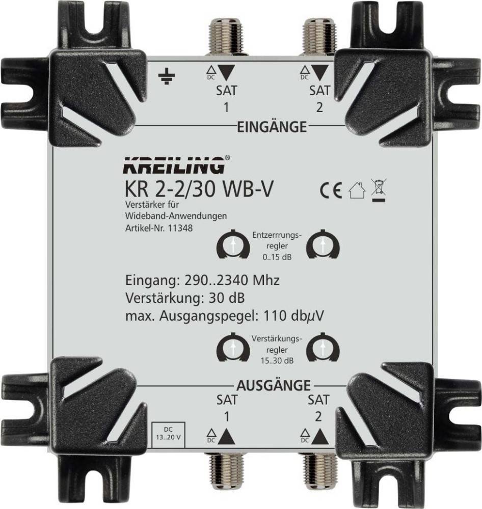 Kreiling Tech. Verstärker für WideBand KR 2-2/30 WB-V