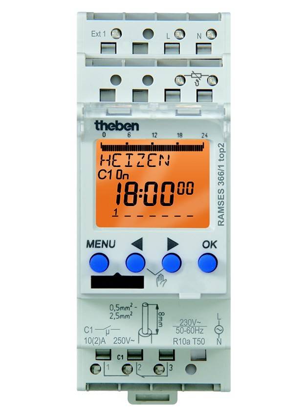 Theben Uhrenthermostat RAMSES 366/1 TOP2