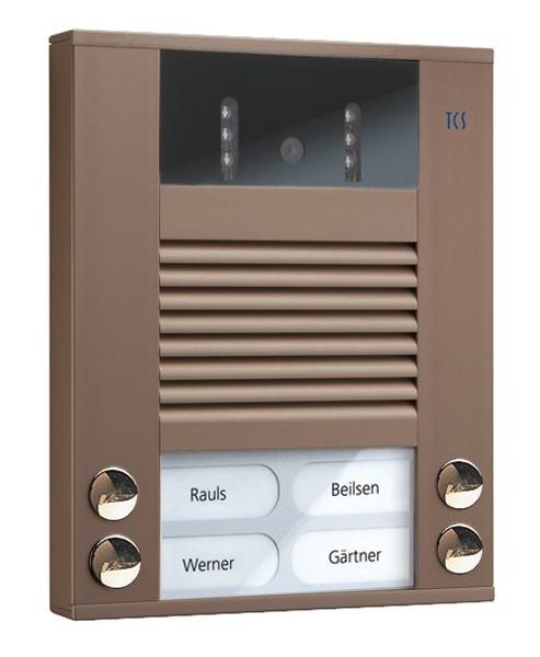 TCS Tür Control Video color Außenstation AVE14043-0012