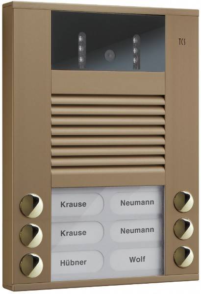 TCS Tür Control Video color Außenstation AVE14063-0012