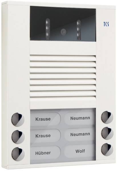 TCS Tür Control Video color Außenstation AVE14063-0018