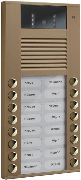 TCS Tür Control Video color Außenstation AVE14163-0012