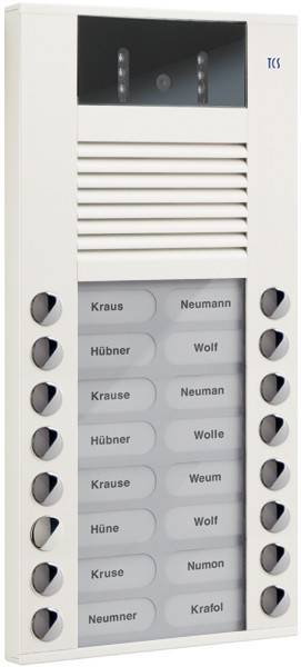 TCS Tür Control Video color Außenstation AVE14163-0018