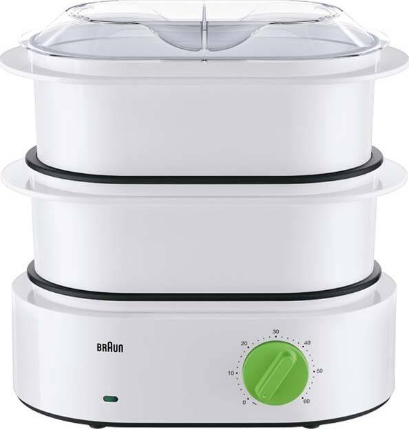 2 Stk. Braun Dampfgarer FS 3000 ws/gn