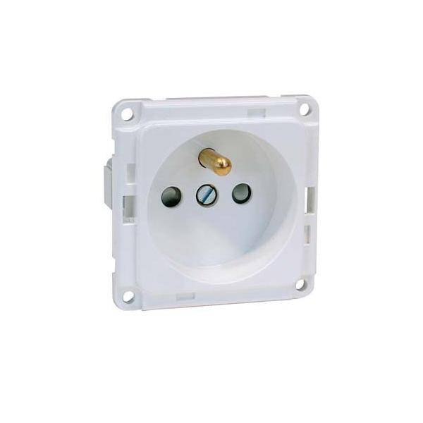 Peha Steckdose mit Erdungsstift B 6671.42 ME SI