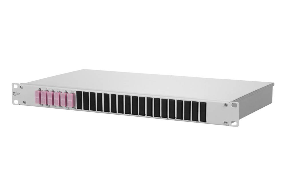 Metz Connect Spleißgehäuse 482,6mm(19Z) OpDAT fix 6SC-D