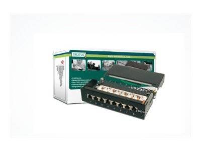 DIGITUS - Desktop CAT 6, Klasse E Patch Panel, geschirmt