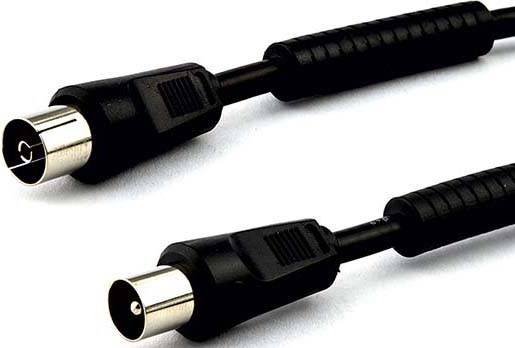 E+P Elektrik Antennenkabel 2,5m sw AB 2 LOSE