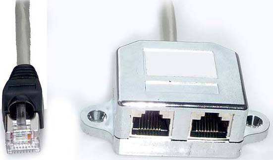 E+P Elektrik Netzwerkadapter 0,1m CC 309 LOSE