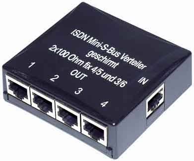 E+P Elektrik ISDN-Verteiler T 314