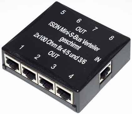 E+P Elektrik ISDN-Verteiler T 318