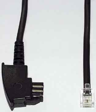 E+P Elektrik Telefon-Anschlusskabel T 45