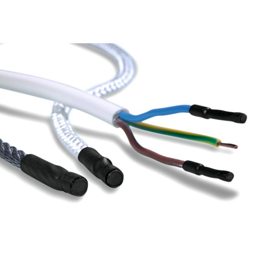 HellermannTyton Warmschrumpfkappe PEC-6/2-POX-BK-L1