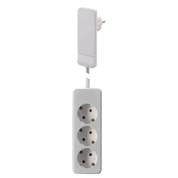 Bachmann 933.007 Aufputz-Steckdose IP20 Weiß