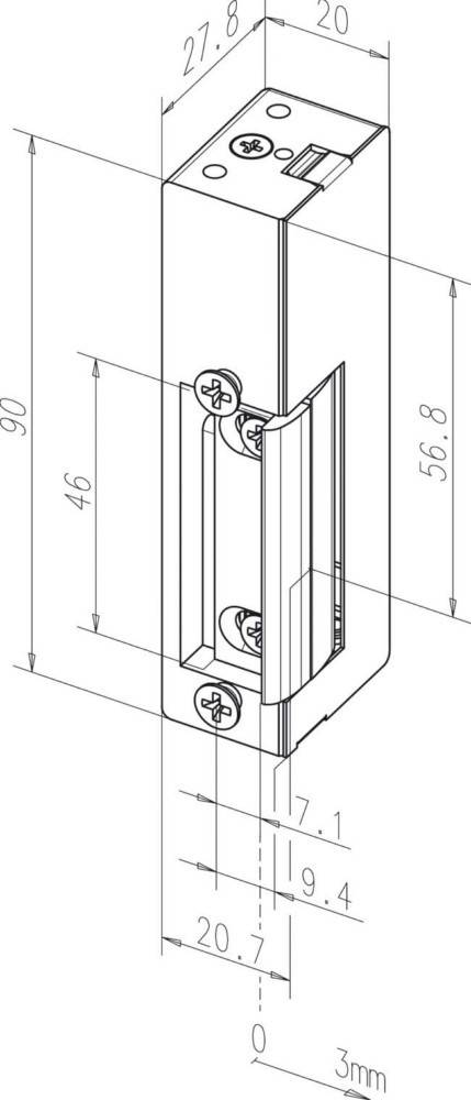 Assa Abloy effeff Türöffner 34FF--------E91