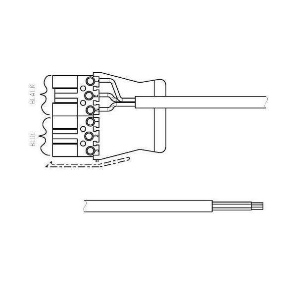 Thorn CONNECT Verbindungskabel P6B 3C 5M 1.5 WLC