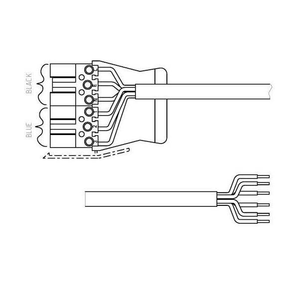Thorn CONNECT Verbindungskabel P6B 6C 5M 1.5 WLC