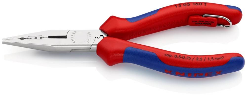 Knipex-Werk Verdrahtungszange 13 05 160 T BK