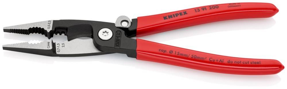 Knipex-Werk Elektro-Installationszange 13 91 200 SB