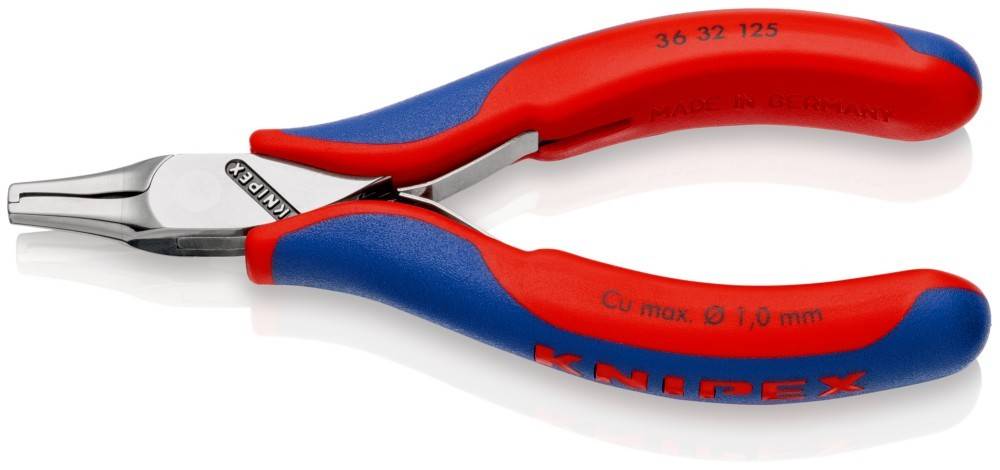 Knipex-Werk Elektron.-Bestückungszange 36 32 125