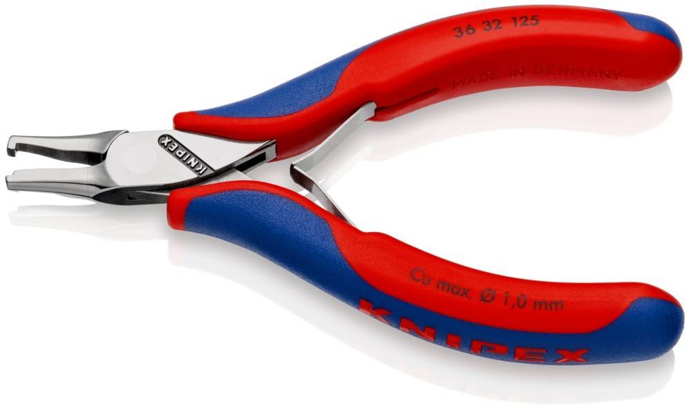 Knipex-Werk Elektron.-Bestückungszange 36 32 125