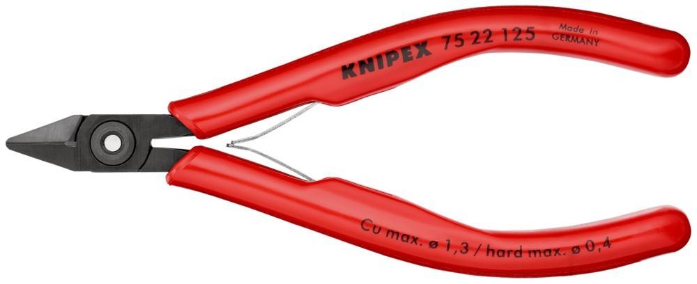Knipex-Werk Elektronik-Seitenschneider 75 22 125