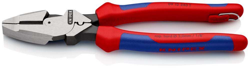 Knipex-Werk Kabelzange 09 12 240 T BK