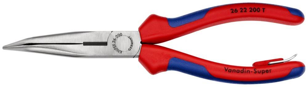 Knipex-Werk Flachrundzange 26 22 200 T BK