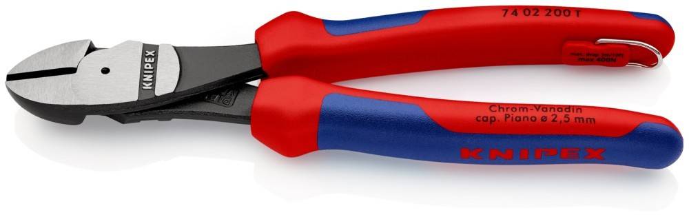 Knipex-Werk Kraft-Seitenschneider 74 02 200 T BK