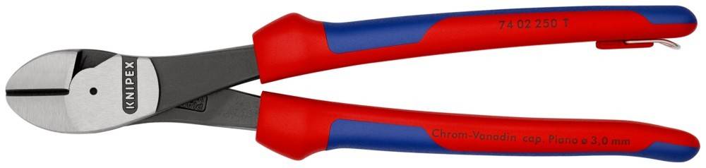 Knipex-Werk Kraft-Seitenschneider 74 02 250 T BK