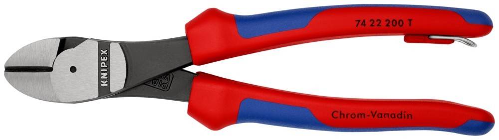 Knipex-Werk Kraft-Seitenschneider 74 22 200 T BK