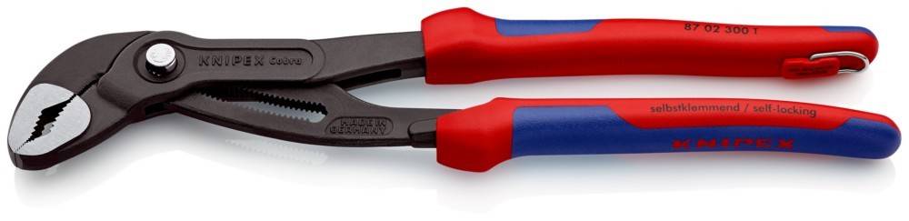 Knipex-Werk Cobra-Wasserpu.-Zange 87 02 300 T BK