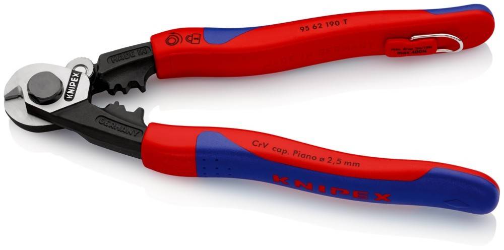 Knipex-Werk Drahtseilschere 95 62 190 T BK