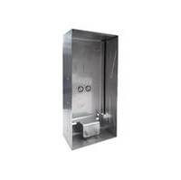 Wantec 4100, Unterputzdose, Edelstahl, Wantec, Edelstahl, Wand, MONOLITH C 240 Serie