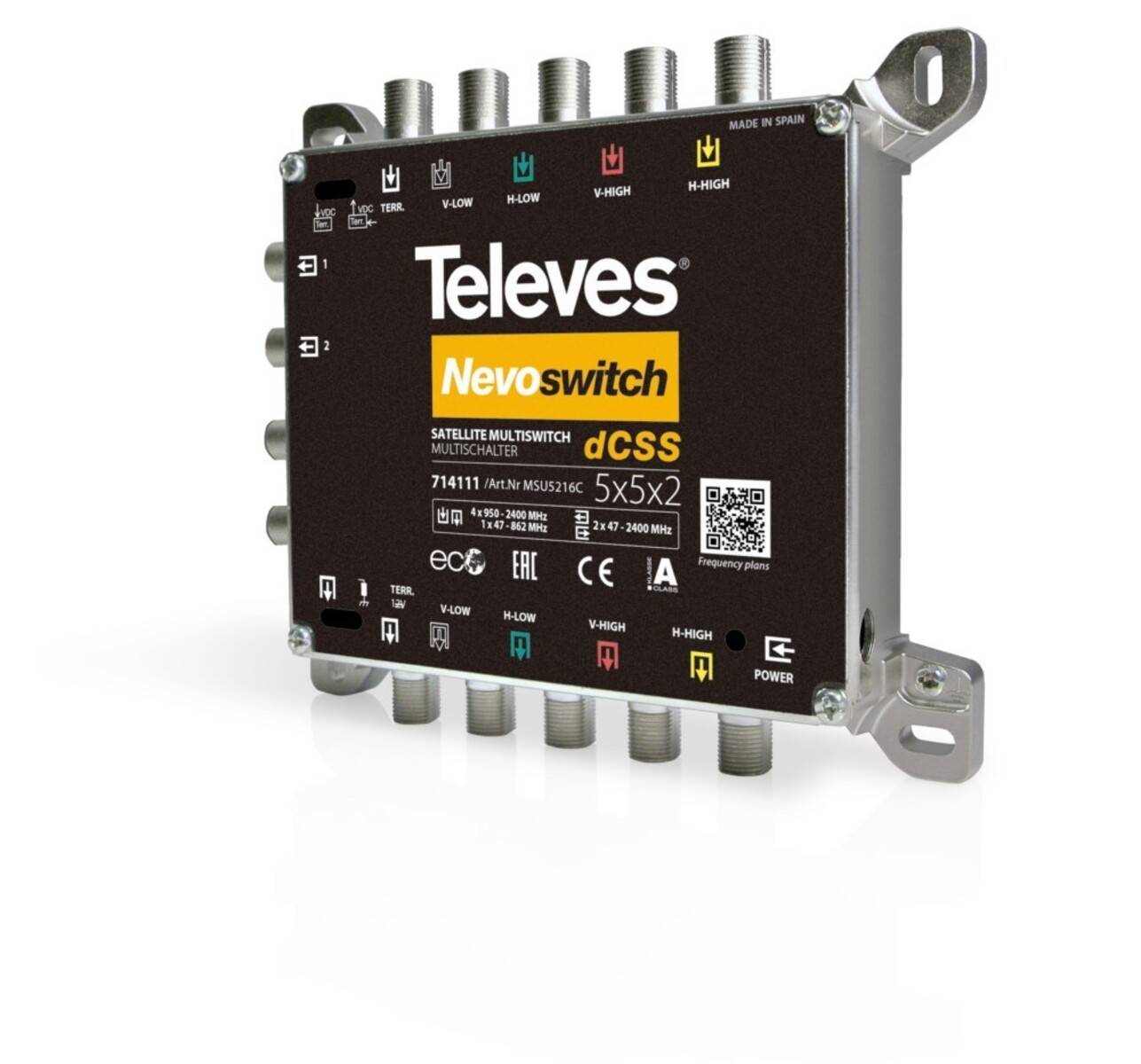Televes Multischalter 5 in 2x16 MSU5216C