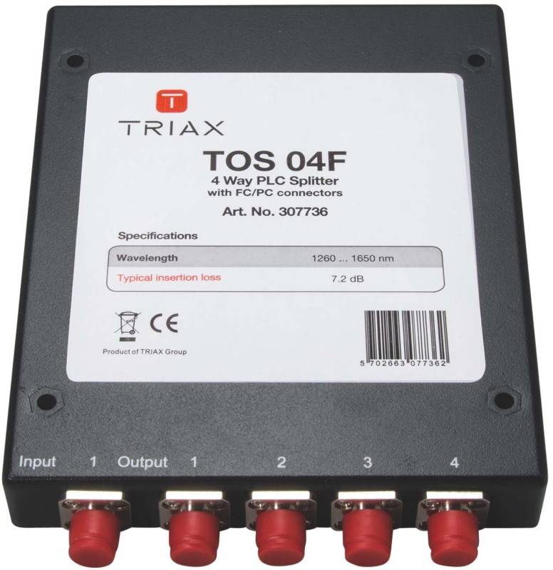 Triax Optischer Verteiler 4f. TOS 04 F