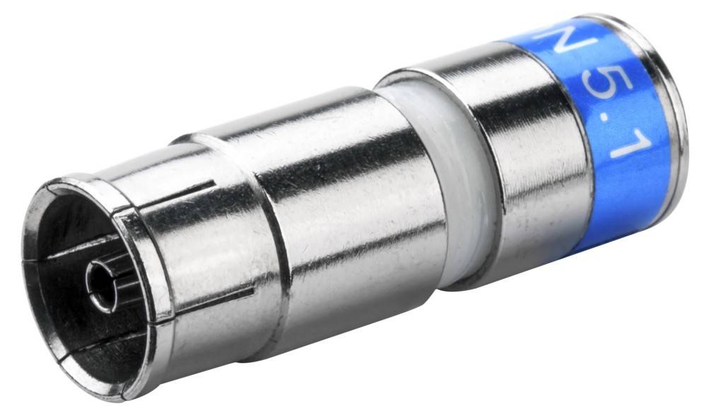 Kathrein IEC-Kompressions-Buchse EMK 64