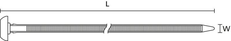 HellermannTyton Befestigungsbinder BHT375MPA66HS BK 250