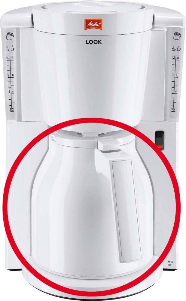 Melitta SDA Thermokanne Kunststoff LookBasisSelectionws