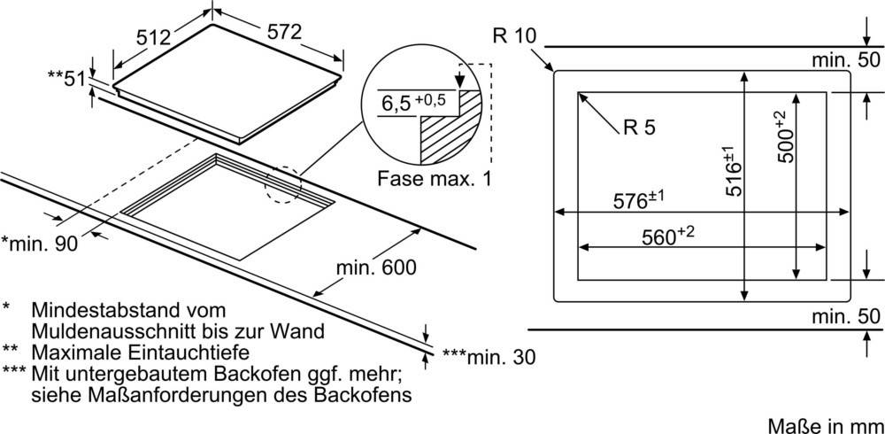 Bosch MDA EB-Autark-Kochfeld PKN601DP1D
