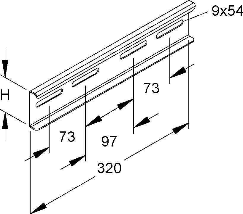 Niedax Stoßstellenverbinder KSV 60/320 S