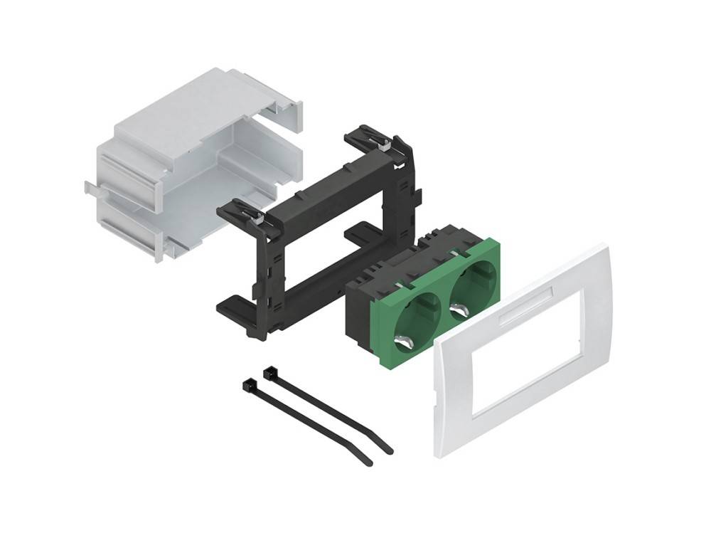 Niedax Geräteeinbausystem GES 2 R SV