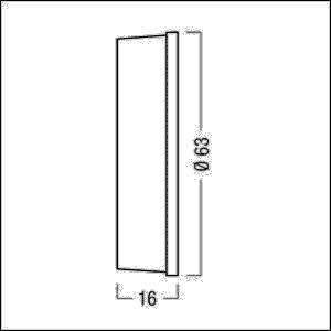 Zumtobel Group Abblendring SUP2 L FOIL OVAL1/60