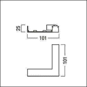 Zumtobel Group Winkelverbinder 90Gr SUP2 TRACK #22169797